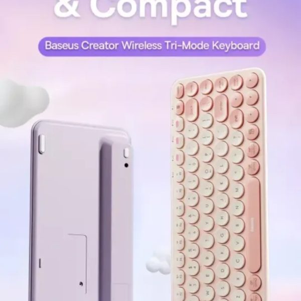 Bàn phím Bluetooth Baseus K01A (không hộp)