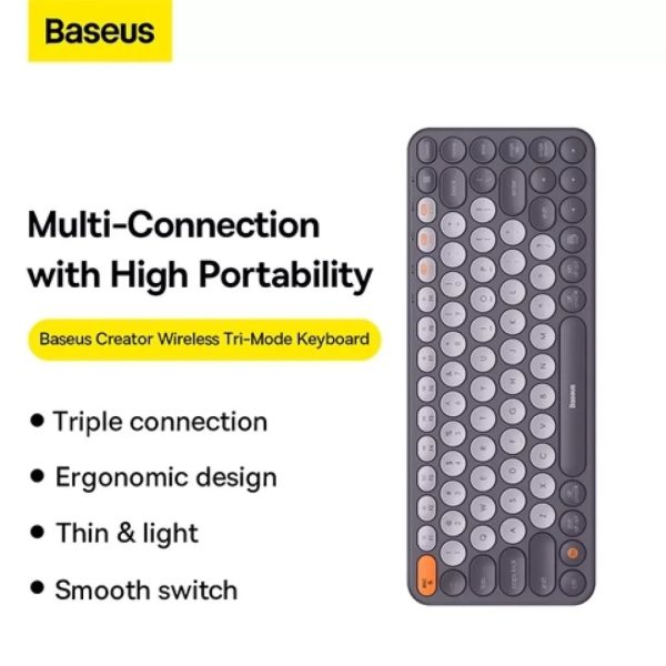 Bàn phím Bluetooth Baseus K01A