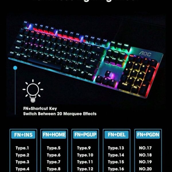 Bàn phím cơ AOC GK410