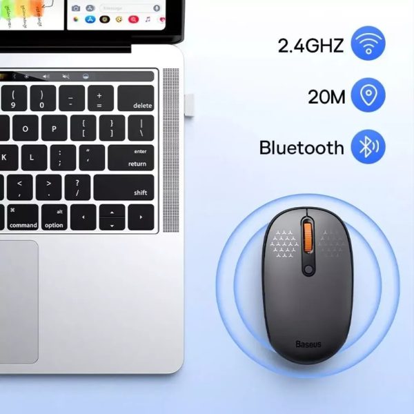 Chuột không dây Bluetooth & 2.4GHz Baseus F01B (không hộp) Baseus F01B