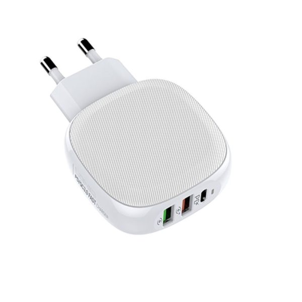 Củ sạc nhanh 32W LDNIO A3510Q 3 cổng Củ sạc nhanh 32W LDNIO A3510Q