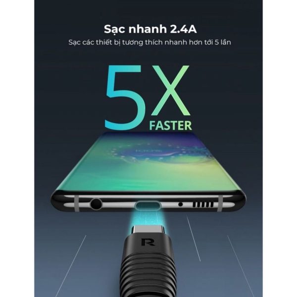 Dây cáp sạc Type C to Type C Ravpower RP-CB047