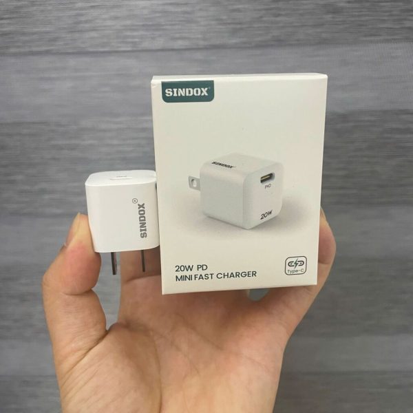 củ sạc nhanh SINDOX 20W