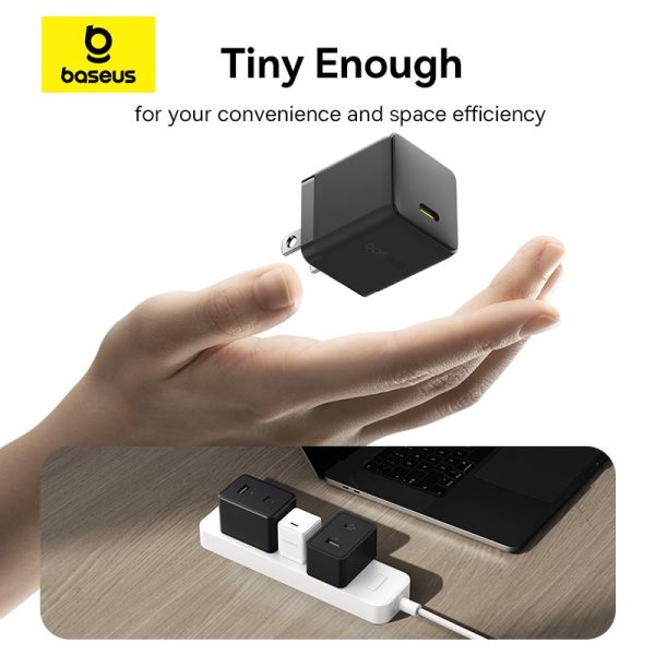 Cốc Sạc Nhanh Baseus Palm Fast Charger 1C 20W