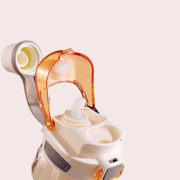 Bình nước kèm ống hút 700ml