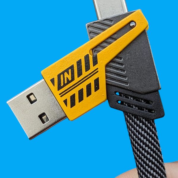 Cáp Sạc Nhanh 4in1 PD 27W-65W Dây Dù Chống Rối