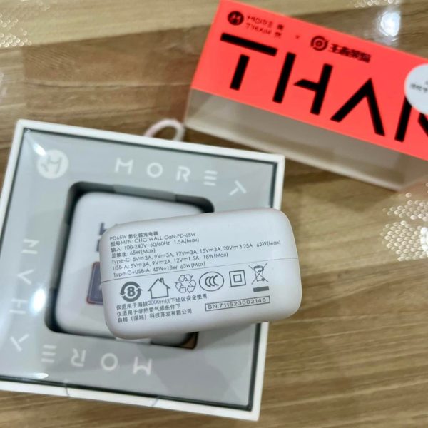 Củ Sạc Nhanh 65W ThanMore