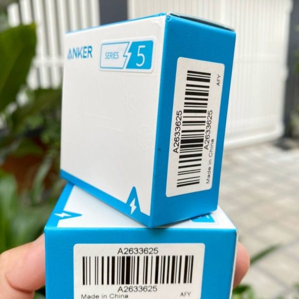 Củ Sạc Nhanh Anker 20W A2633 Bản Đặc Biệt Màu Tím - Xanh