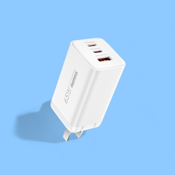 Củ sạc nhanh 65w Remax U31 GaN Pro sạc được Smartphone, Laptop