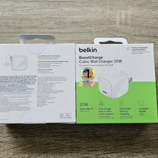 Củ sạc nhanh Belkin Cubic 20W