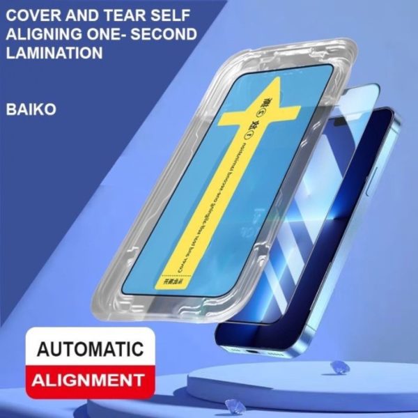 Kính cường lực tự dán cho Iphone, viền mỏng