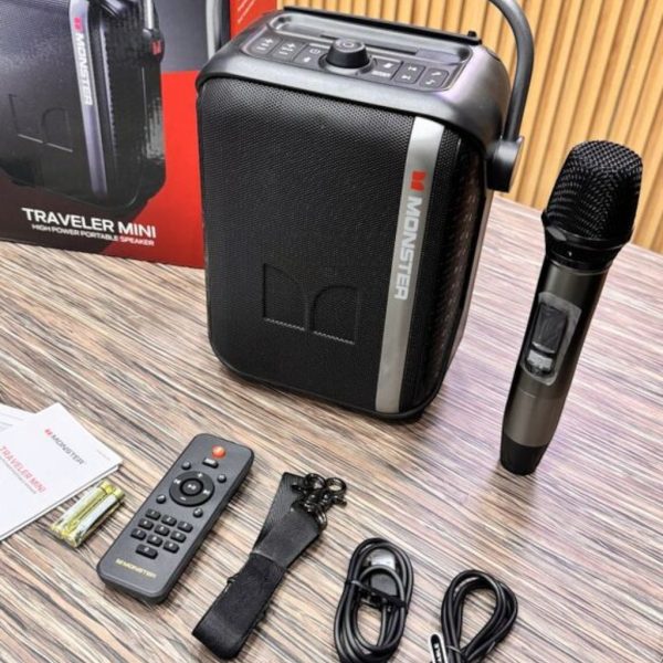 Loa Karaoke du lịch 60W Monster Traveler Mini P12