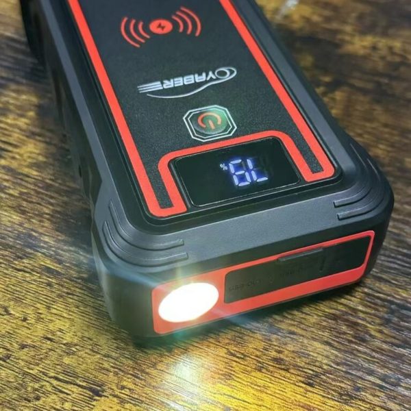 Pin dự phòng kiêm kích bình ắc quy YABER 23.800mAh