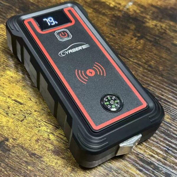 Pin dự phòng kiêm kích bình ắc quy YABER 23.800mAh