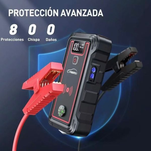 Pin dự phòng kiêm kích bình ắc quy YABER 23.800mAh