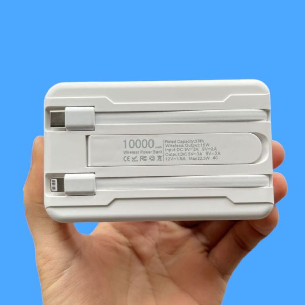 Sạc Dự Phòng 10.000mah Kiêm Sạc Magsafe Power Bank Sạc Dự Phòng 10.000mah Kiêm Sạc Magsafe Power Bank