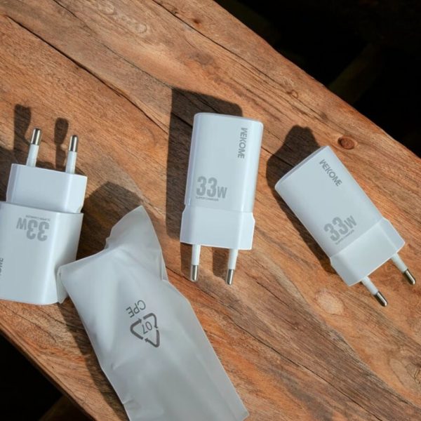 Sạc Nhanh Wekome WP-U140 PD+QC 33W GaN (không hộp) Sạc Nhanh Wekome WP-U140 PD+QC 33W GaN (không hộp)
