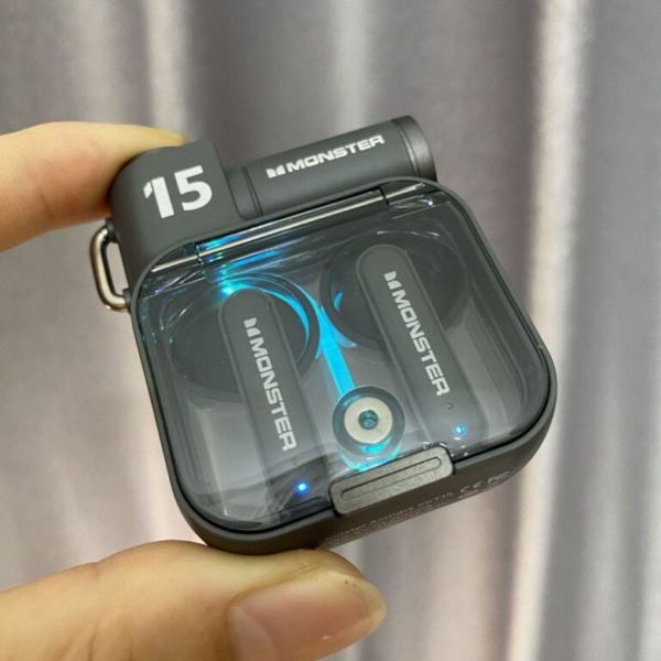 Tai nghe không dây Monster XKT15 màu đen, Bluetooth 5.3