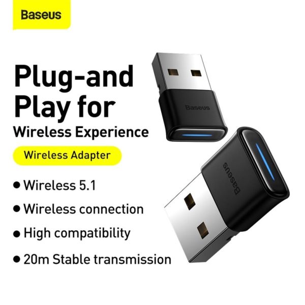 Bộ chuyển đổi Bluetooth mini Baseus BA04 USB