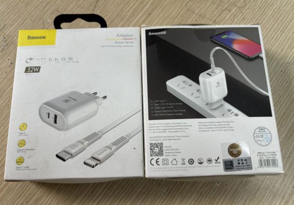 Bộ củ cáp 32w Baseus Boujuer Series PD cho Iphone