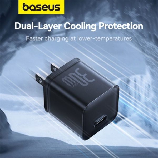 Bộ Củ Sạc Nhanh Baseus 30W GaN5S