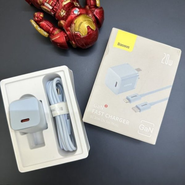 Bộ Sạc Nhanh 20W Baseus kèm cáp C to L