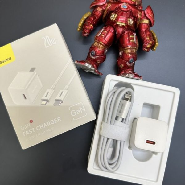 Bộ Sạc Nhanh 20W Baseus kèm cáp C to L