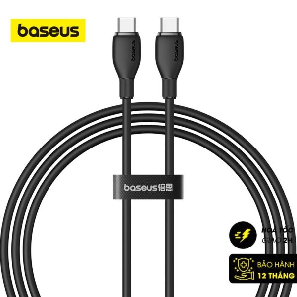 Cáp Sạc Nhanh Baseus 100W C to C Pudding Series Cáp Sạc Nhanh Baseus 100W C to C Pudding Series
