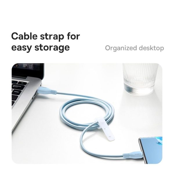 Cáp Sạc Nhanh Baseus 100W C to C Pudding Series Cáp Sạc Nhanh Baseus 100W C to C Pudding Series