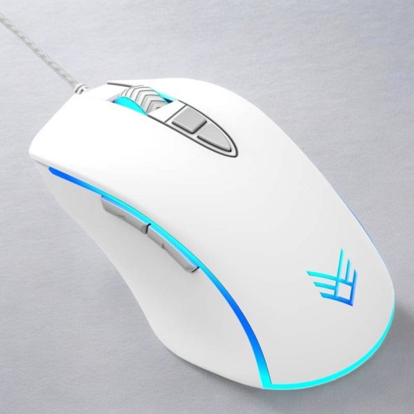 Chuột Gaming Audeeo Velocity có dây, màu trắng