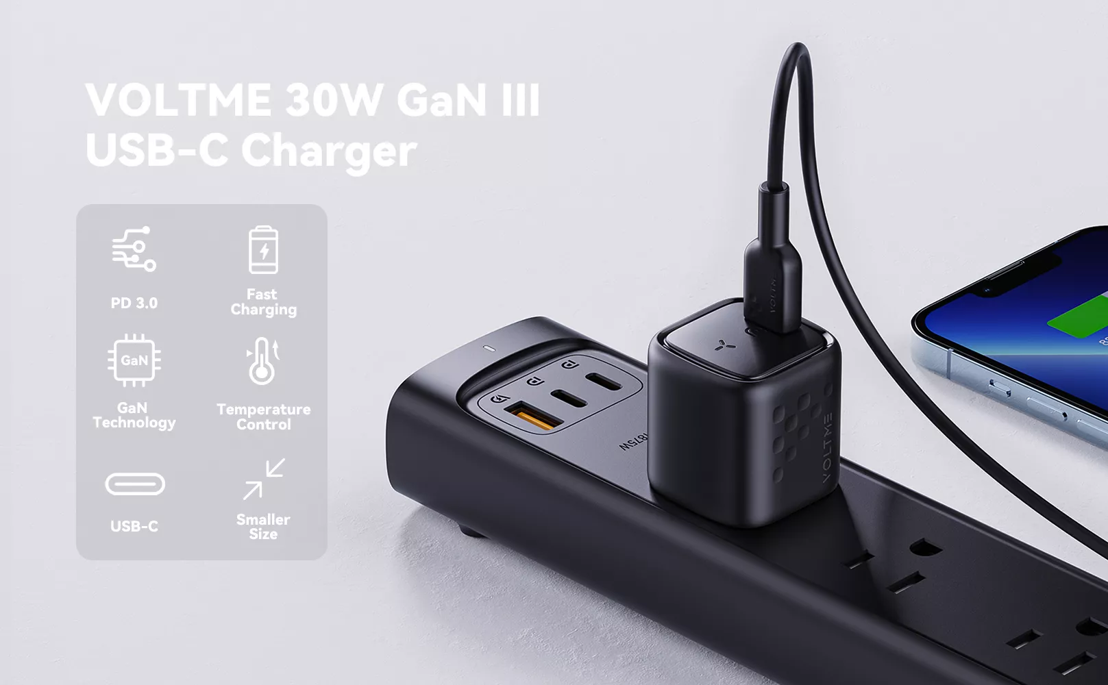 Củ Sạc Nhanh Voltme Revo 30W Type-C PD Charger