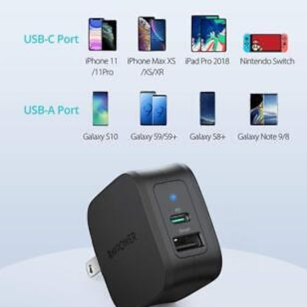 Củ sạc nhanh 30w RAVPower 2 cổng sạc RP- PC132