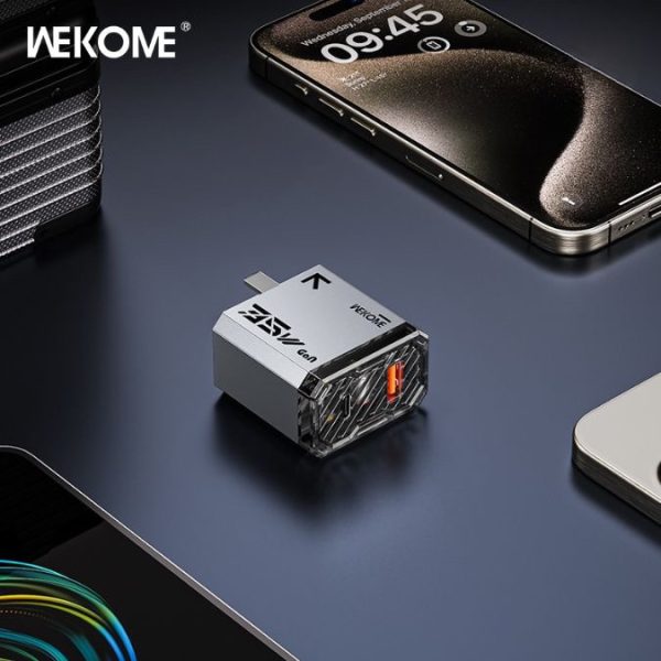 Củ sạc nhanh 35W hãng WEKOME WP-U23 2 cổng Củ sạc nhanh 35W hãng WEKOME WP-U23 2 cổng