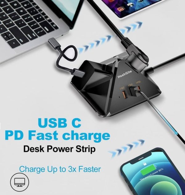 Ổ cắm điện đa năng hãng HeahGite ( Amazon Mỹ ) GL202007