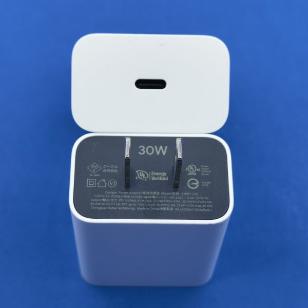 Củ sạc nhanh 30W hãng Google 30W USB-C , có sạc PPS, PD (không hộp) Củ sạc nhanh 30W hãng Google 30W USB-C , có sạc PPS, PD (không hộp)