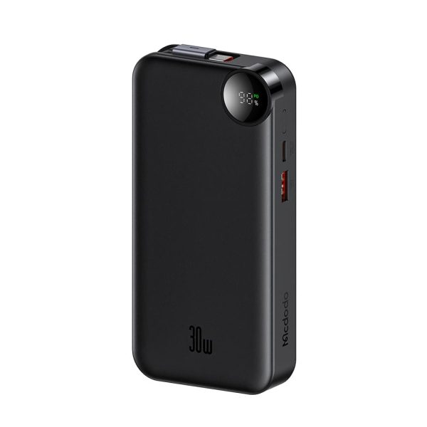 Sạc Dự Phòng Mcdodo FreeGo Power Bank with Built-in Retractable Cable 10.000mAh