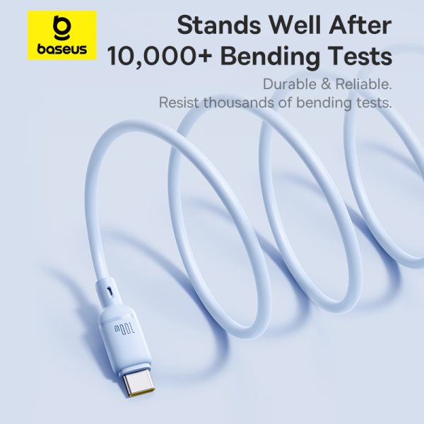 Cáp Sạc Nhanh OS-Baseus Silky Series Fast Charging Cable Type-C to Type-C 100W