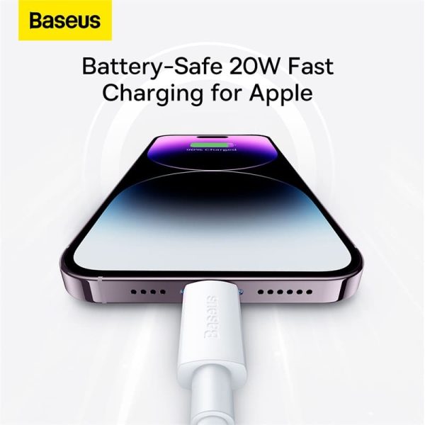 Bộ Sạc Nhanh Baseus Palm Fast Charger 1C 20W/30W (Kèm cáp C to iP 1m)