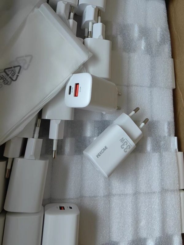 CỦ Sạc Nhanh Wekome PD+QC 33W GaN WP-U140 , không hộp