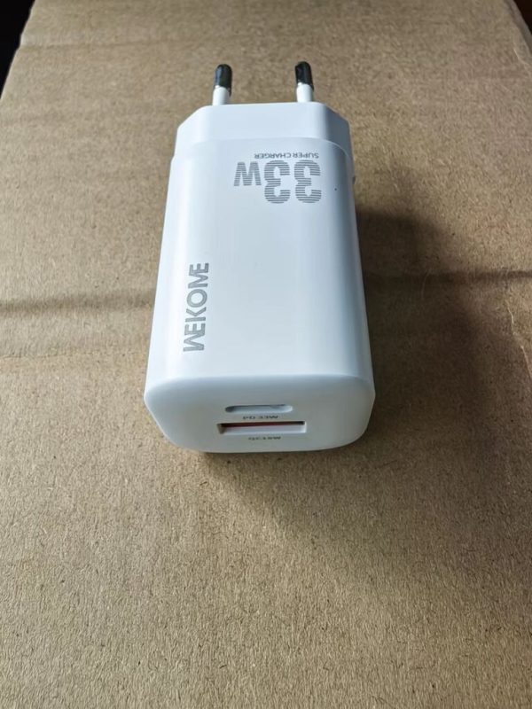 CỦ Sạc Nhanh Wekome PD+QC 33W GaN WP-U140 , không hộp