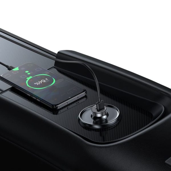 Tẩu Sạc Nhanh Baseus Circular Metal USB + Type-C 30W PPS Car Charger Tẩu Sạc Nhanh Baseus Circular Metal USB + Type-C 30W PPS Car Charger