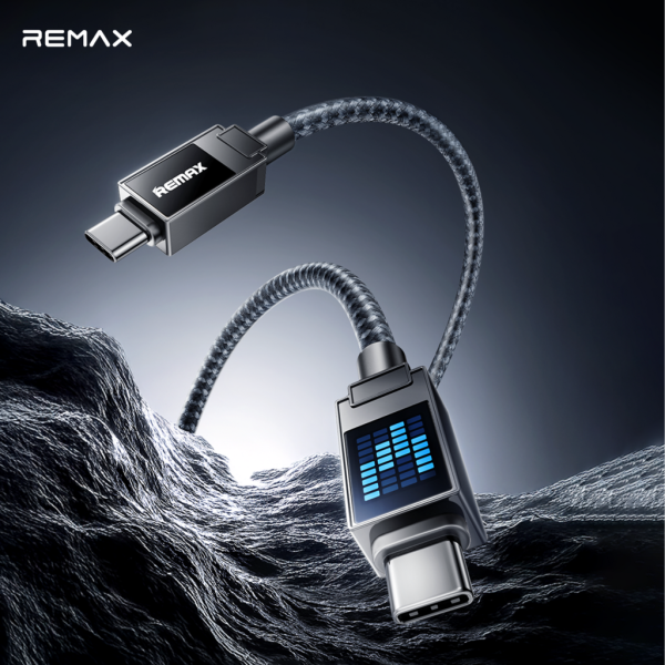 Cáp Sạc Nhanh REMAX CB09 Rhythm C-C 240W/ C-L 30W