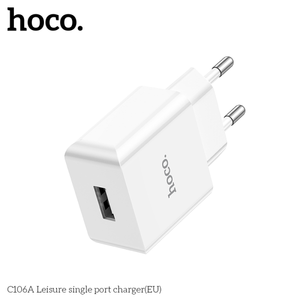 Củ sạc nhanh Hoco C106A 10,5W Củ sạc nhanh Hoco C106A 10,5W