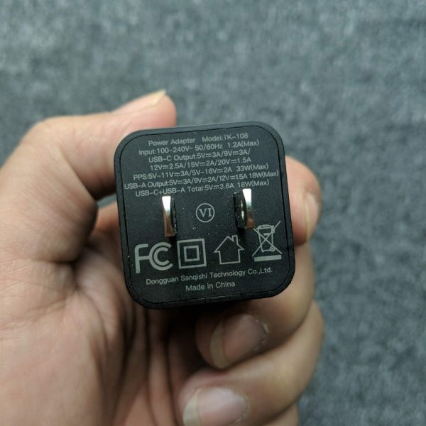 Củ sạc nhanh THREEKEY 2 cổng A+C PD 3.0 PPS 33W TK-108 Củ sạc nhanh THREEKEY 2 cổng A+C PD 3.0 PPS 33W TK-108