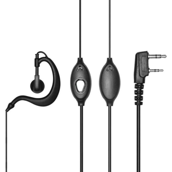 Tai Nghe Bộ Đàm Baofeng, Moto, Kenwood Loại 2 Đầu Jack 3.5li và 2.5li