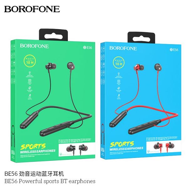 Tai Nghe Thể Thao Bluetooth âm thanh sống động chính hãng Borofone BE56
