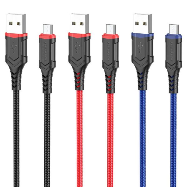 Cáp sạc Borofone BX67 Lightning, typeC, micro