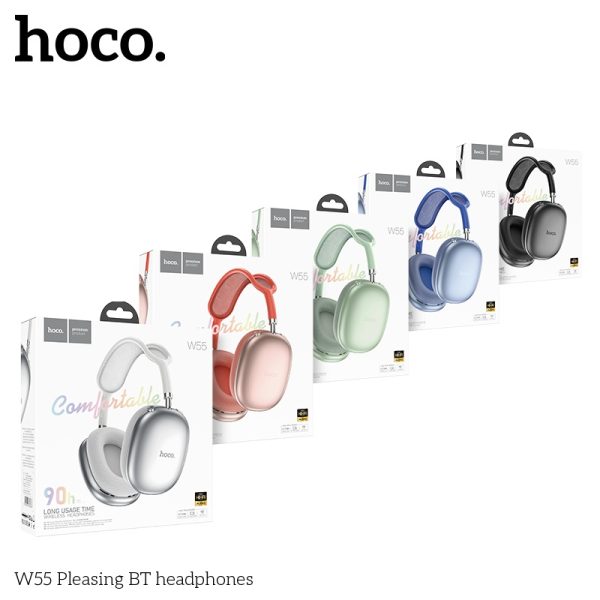 Tai nghe bluetooth Hoco W55 headphone âm thanh sống động