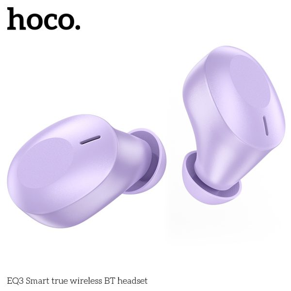 Tai nghe Bluetooth Hoco EQ3 chính hãng Cảm Ứng Âm Thanh Nổi HD Có Mic Và Đèn LED,Tai nghe Bluetooth