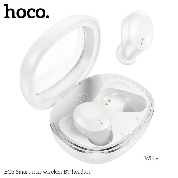 Tai nghe Bluetooth Hoco EQ3 chính hãng Cảm Ứng Âm Thanh Nổi HD Có Mic Và Đèn LED,Tai nghe Bluetooth